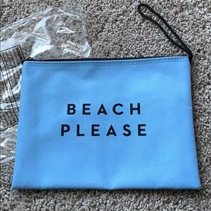 “Beach Please” waterproof pouch! NEW ⭐️